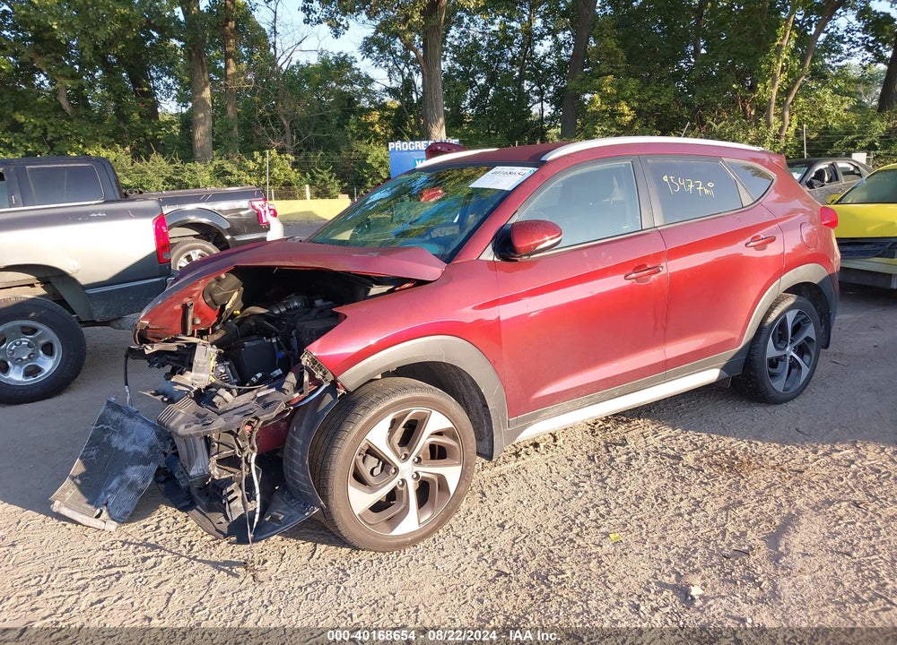 2017 HYUNDAI TUCSON SPORT VIN: KM8J3CA2XHU271810