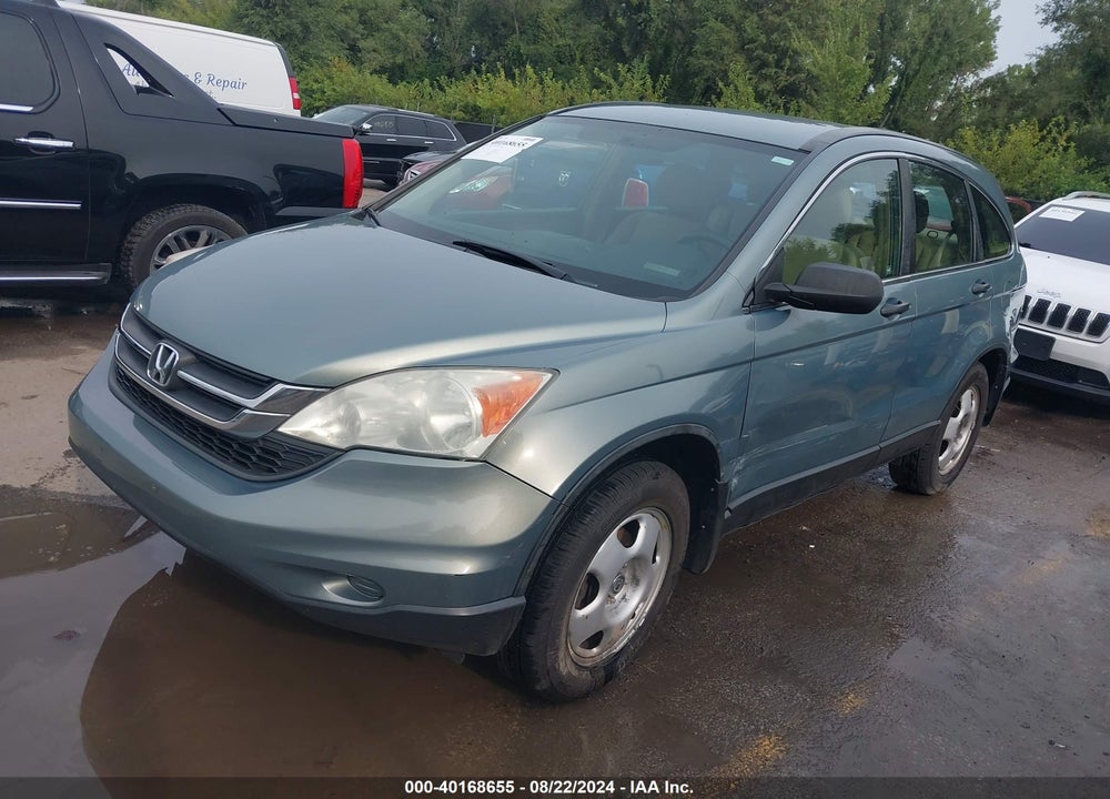 2011 HONDA CR-V LX VIN: 5J6RE4H37BL028114