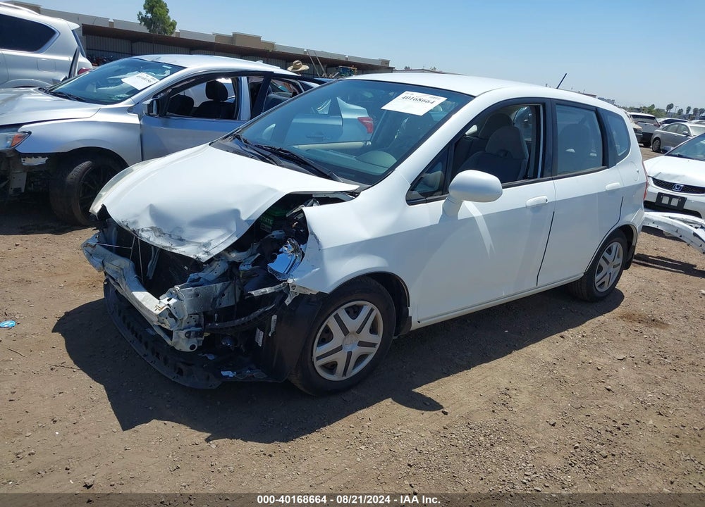 2007 HONDA FIT VIN: JHMGD38467S055853