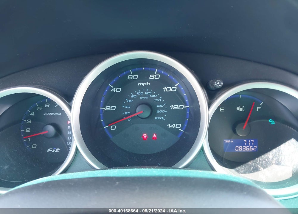 2007 HONDA FIT VIN: JHMGD38467S055853