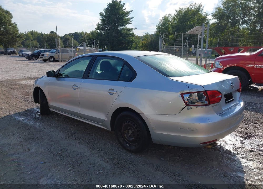2014 VOLKSWAGEN JETTA 2.0L S VIN: 3VW2K7AJ1EM404896