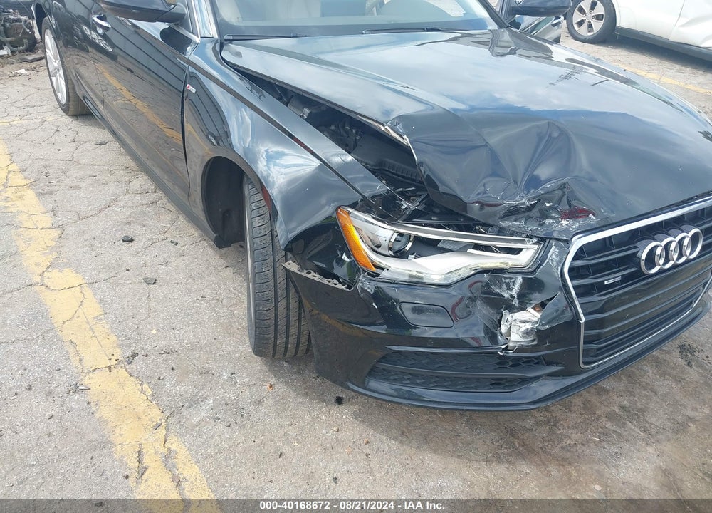 2015 AUDI A6 3.0 TDI PREMIUM PLUS VIN: WAUFMAFC1FN035001
