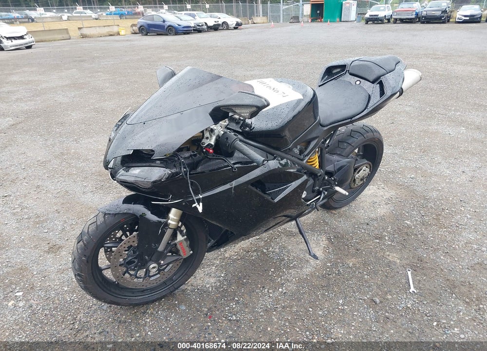 2011 DUCATI 848 VIN: ZDM1XBMV6BB014689