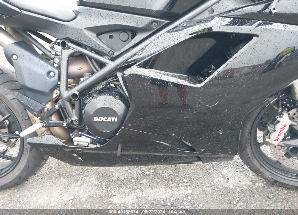 2011 DUCATI 848 VIN: ZDM1XBMV6BB014689
