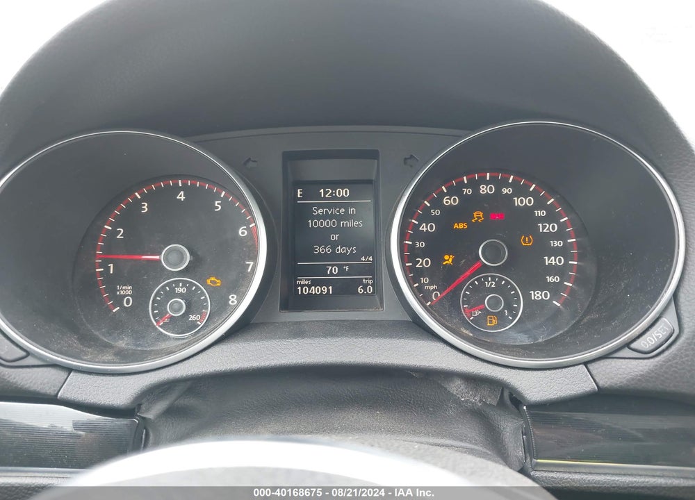 2011 VOLKSWAGEN GTI 2-DOOR VIN: WVWEV7AJXBW081578