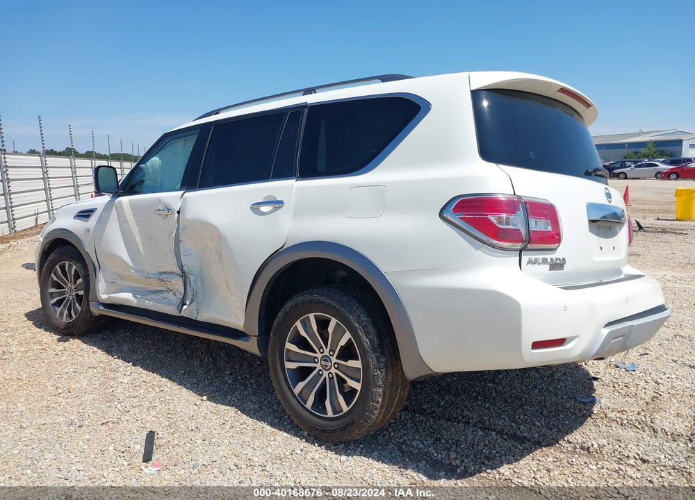 2017 NISSAN ARMADA SL VIN: JN8AY2ND7H9005387