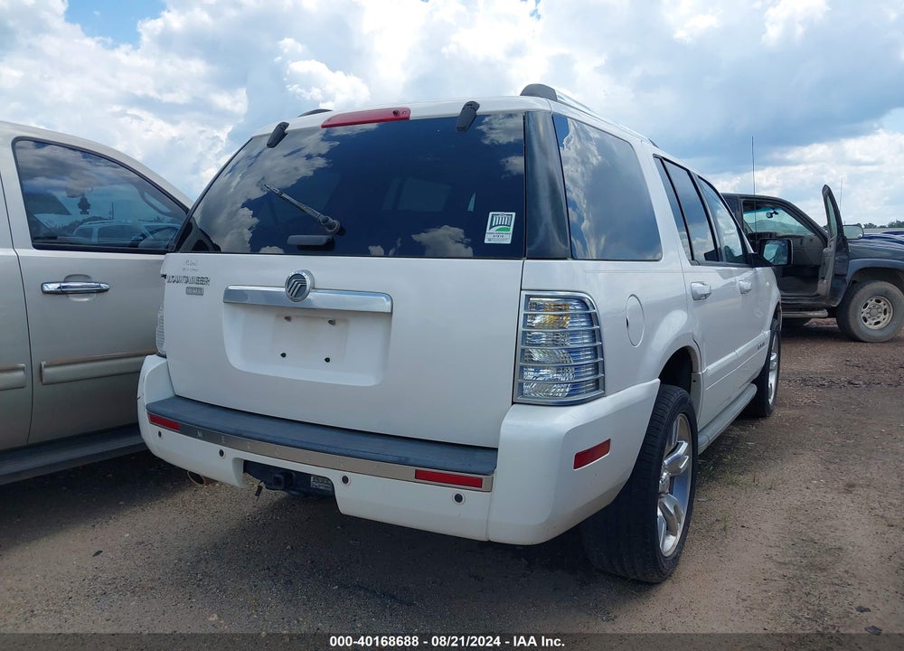 2010 MERCURY MOUNTAINEER PREMIER VIN: 4M2EN3JE8AUJ07367