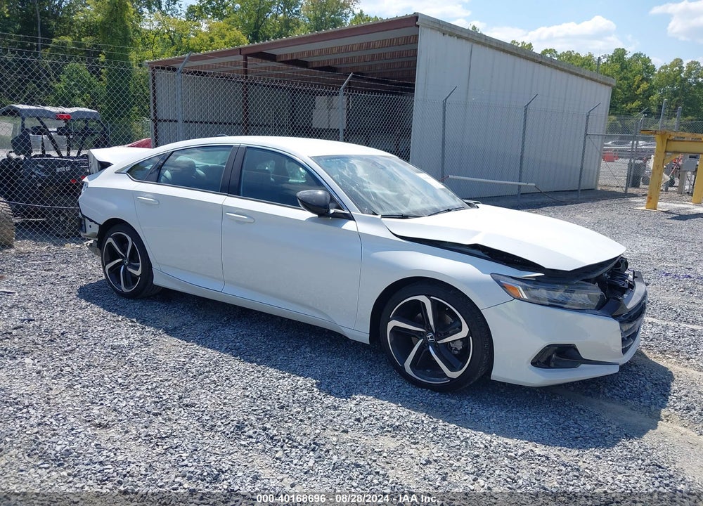 2021 HONDA ACCORD SPORT VIN: 1HGCV1F31MA031149