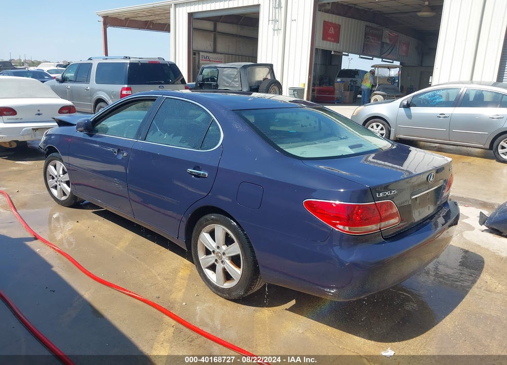 2005 LEXUS ES 330 VIN: JTHBA30G255057412