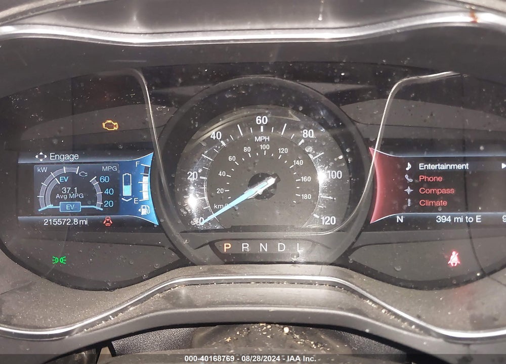 2016 FORD FUSION HYBRID SE VIN: 3FA6P0LU1GR251503