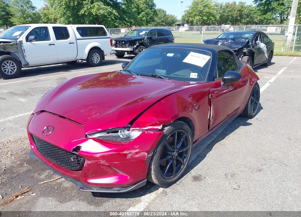 2019 MAZDA MX-5 MIATA CLUB VIN: JM1NDAC74K0311801