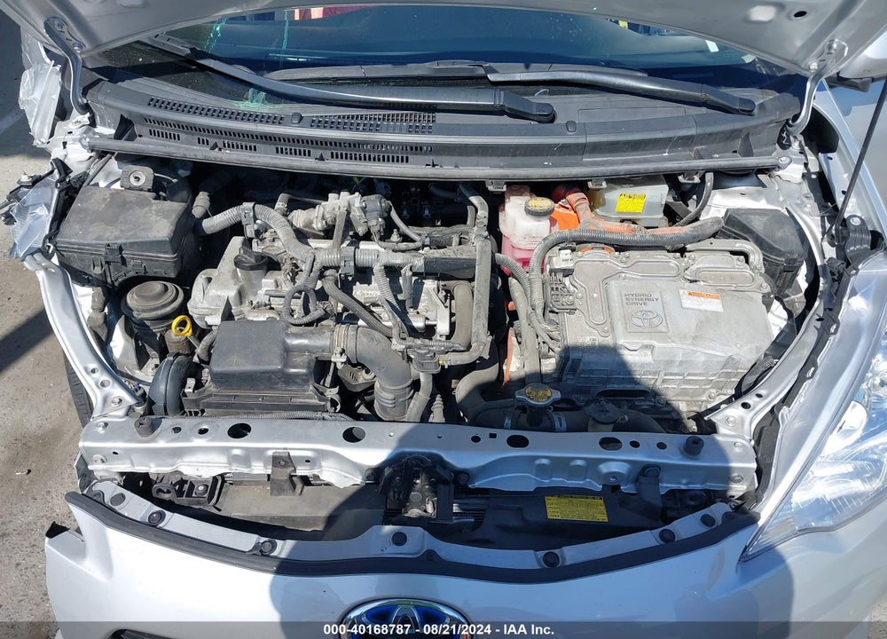 2014 TOYOTA PRIUS C ONE VIN: JTDKDTB35E1562015