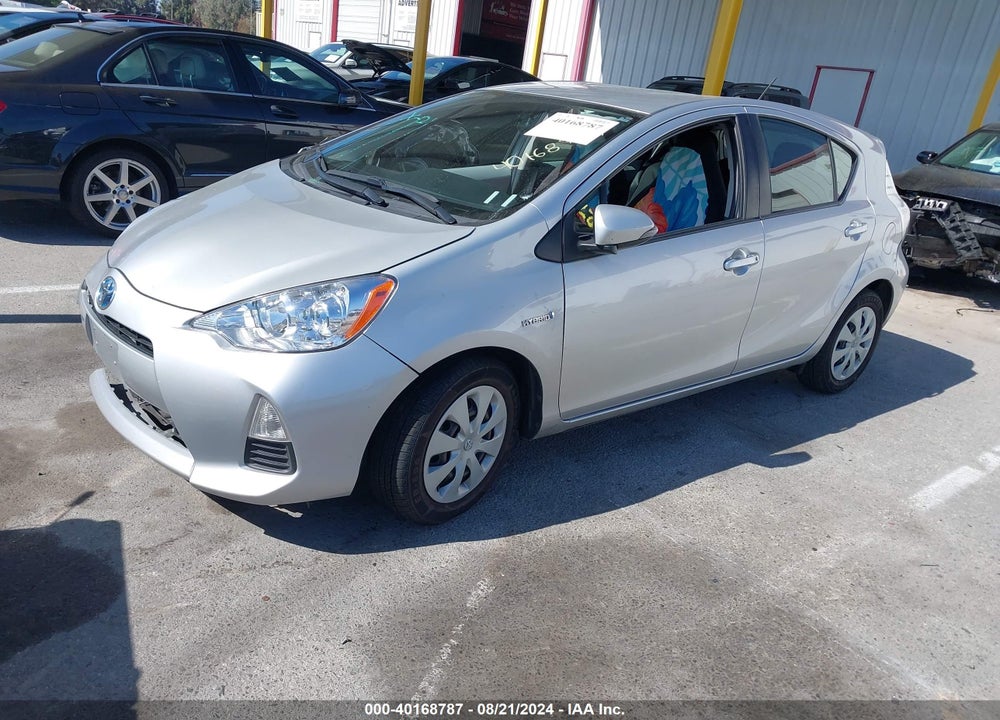 2014 TOYOTA PRIUS C ONE VIN: JTDKDTB35E1562015