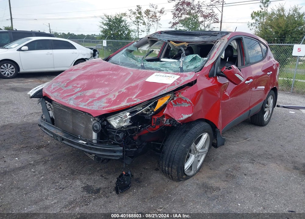 2013 HYUNDAI TUCSON LIMITED VIN: KM8JU3AC1DU596510