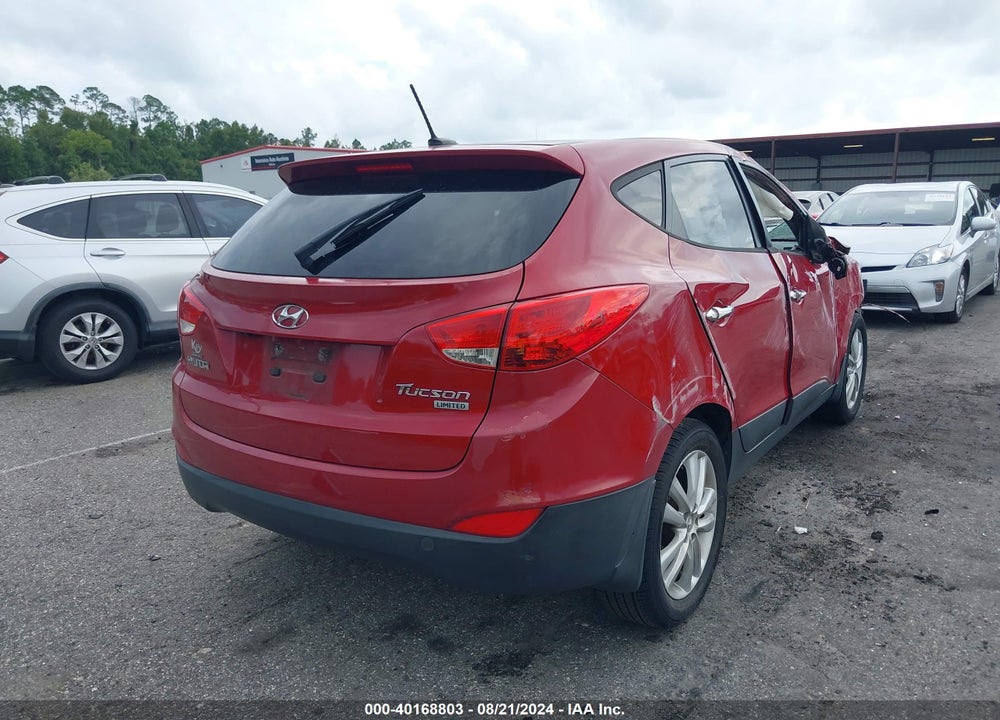 2013 HYUNDAI TUCSON LIMITED VIN: KM8JU3AC1DU596510