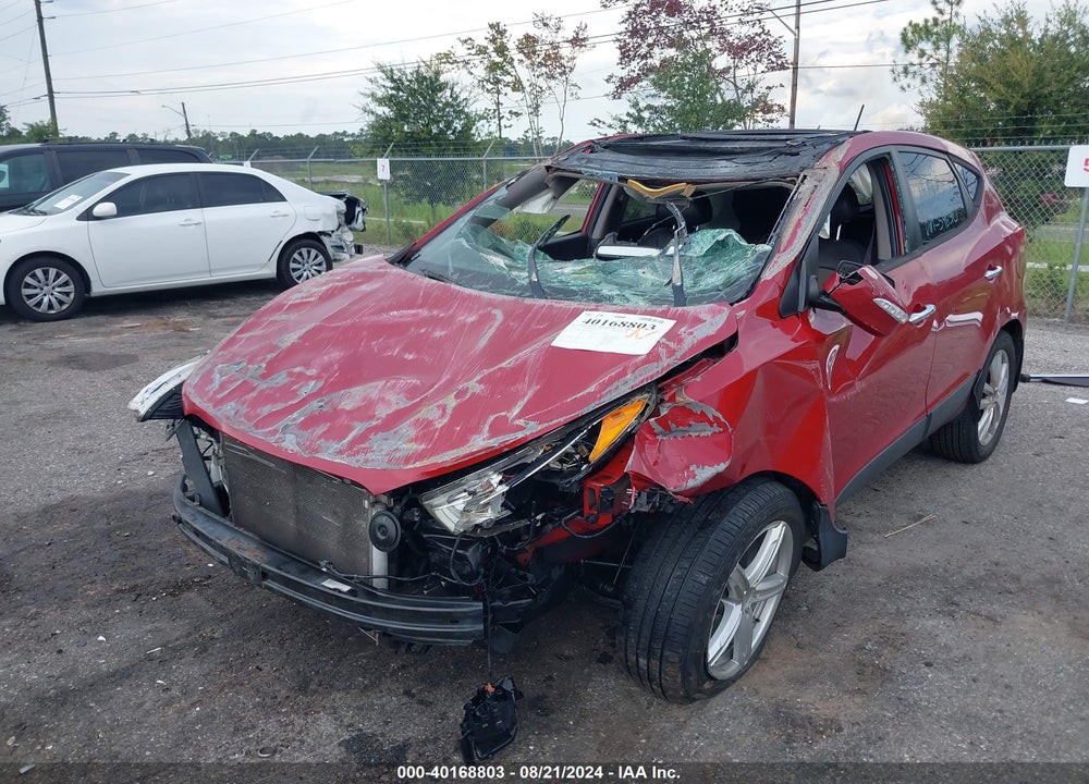 2013 HYUNDAI TUCSON LIMITED VIN: KM8JU3AC1DU596510