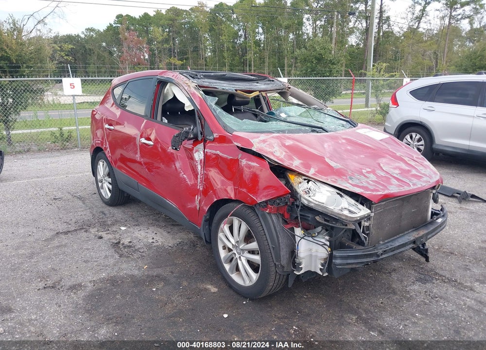 2013 HYUNDAI TUCSON LIMITED VIN: KM8JU3AC1DU596510