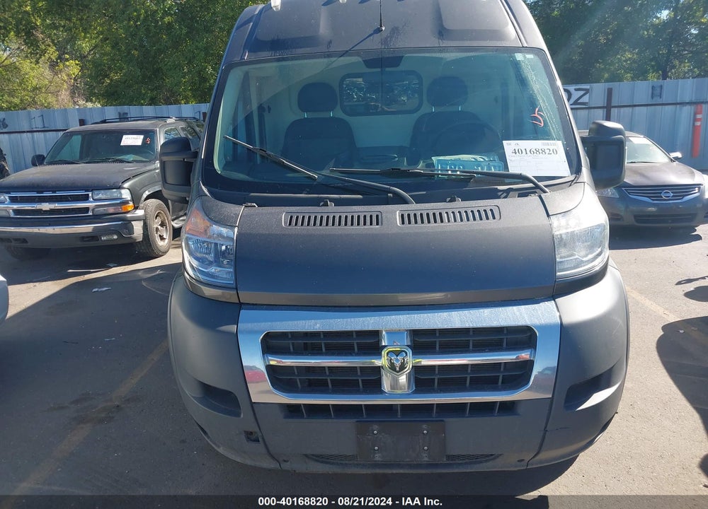 2016 RAM PROMASTER 3500 HIGH ROOF VIN: 3C6URVHD8GE110380