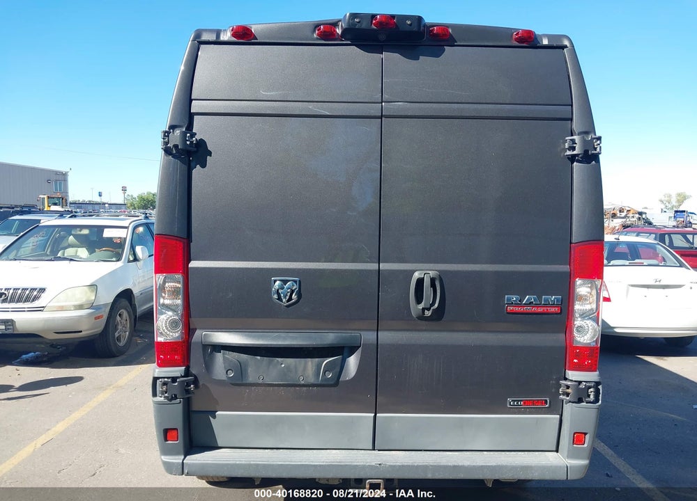 2016 RAM PROMASTER 3500 HIGH ROOF VIN: 3C6URVHD8GE110380
