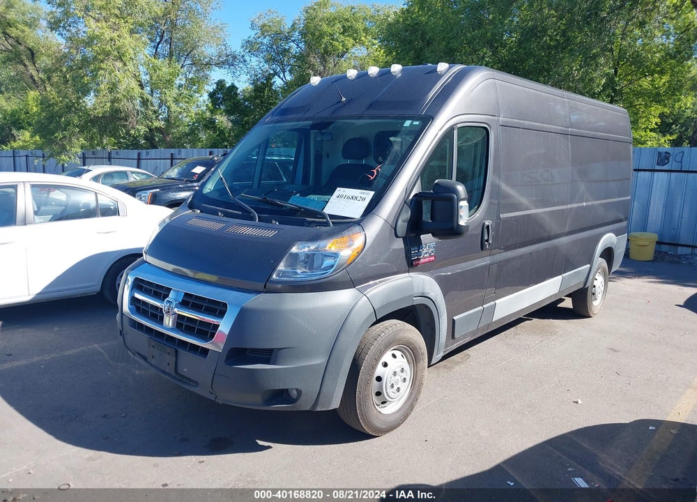 2016 RAM PROMASTER 3500 HIGH ROOF VIN: 3C6URVHD8GE110380
