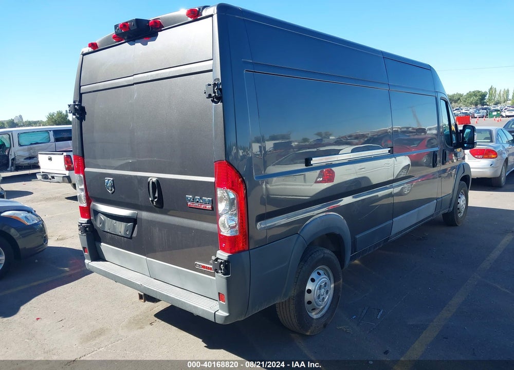 2016 RAM PROMASTER 3500 HIGH ROOF VIN: 3C6URVHD8GE110380