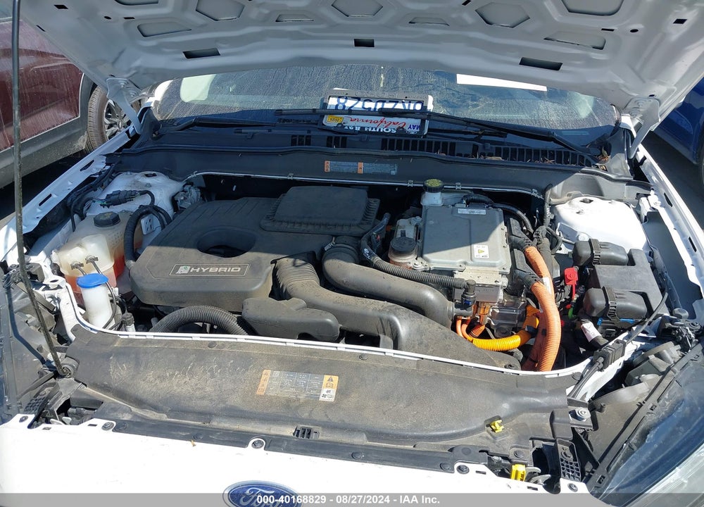 2019 FORD FUSION HYBRID SE VIN: 3FA6P0LUXKR199796