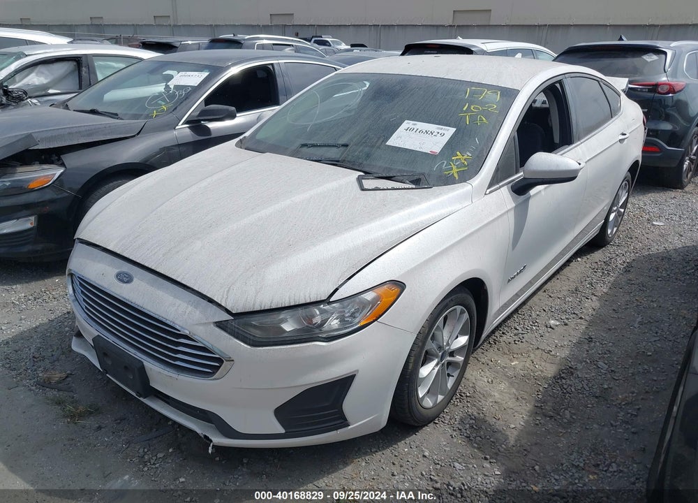 2019 FORD FUSION HYBRID SE VIN: 3FA6P0LUXKR199796