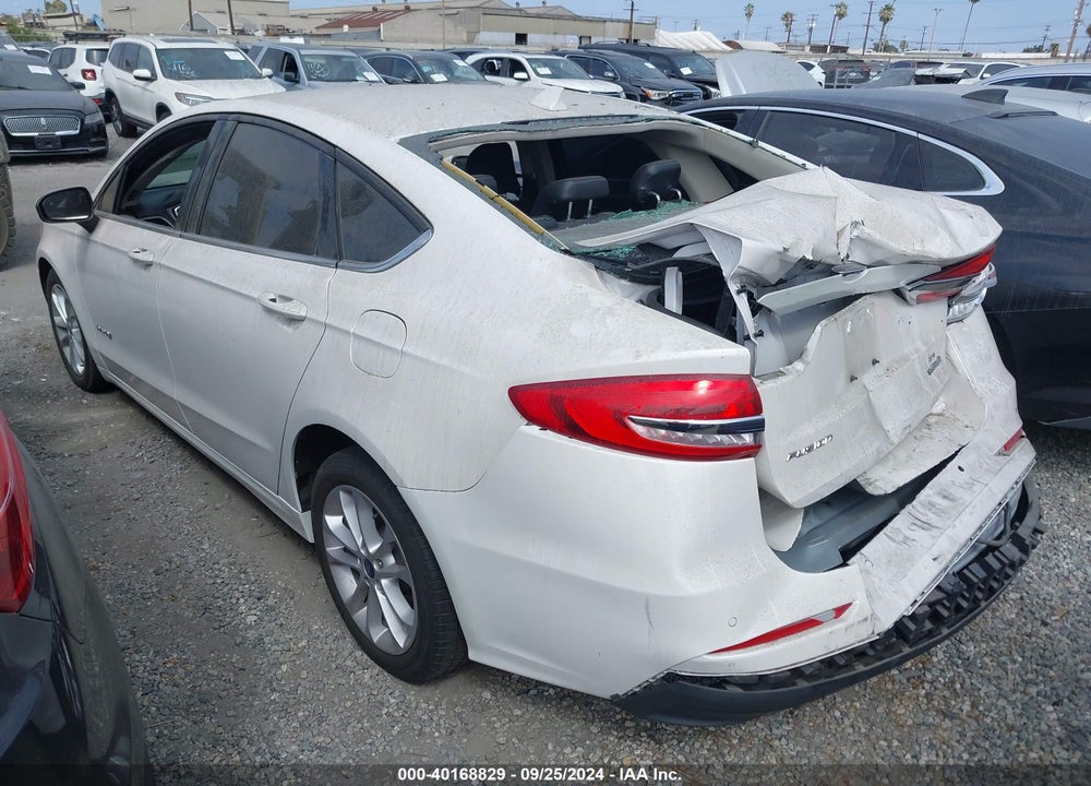 2019 FORD FUSION HYBRID SE VIN: 3FA6P0LUXKR199796