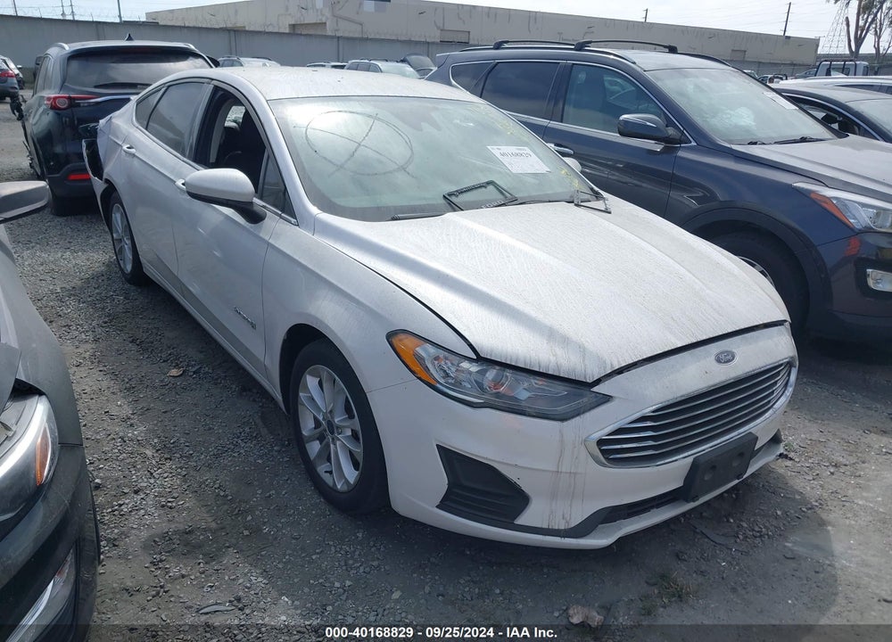 2019 FORD FUSION HYBRID SE VIN: 3FA6P0LUXKR199796