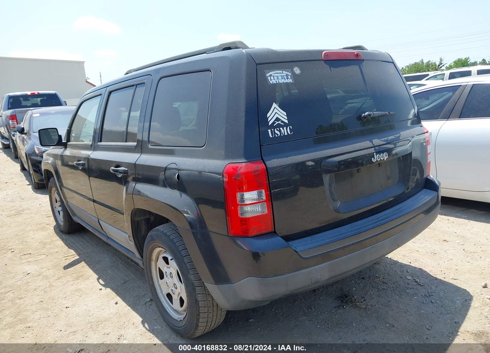 2011 JEEP PATRIOT SPORT VIN: 1J4NT1GAXBD108245