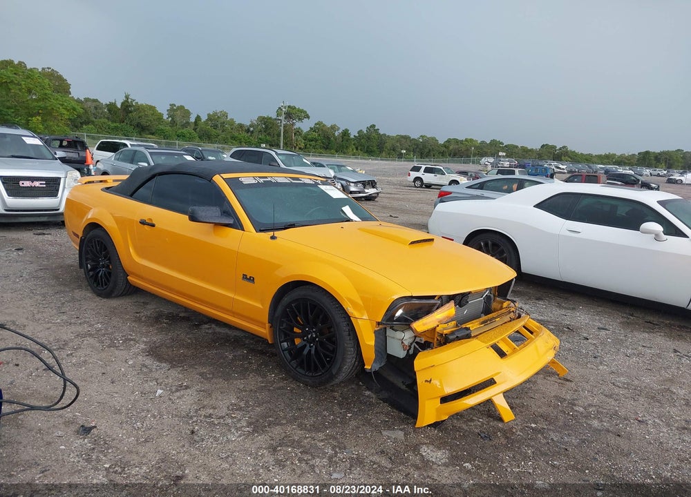 2007 FORD MUSTANG GT DELUXE/GT PREMIUM VIN: 1ZVHT85H475243280