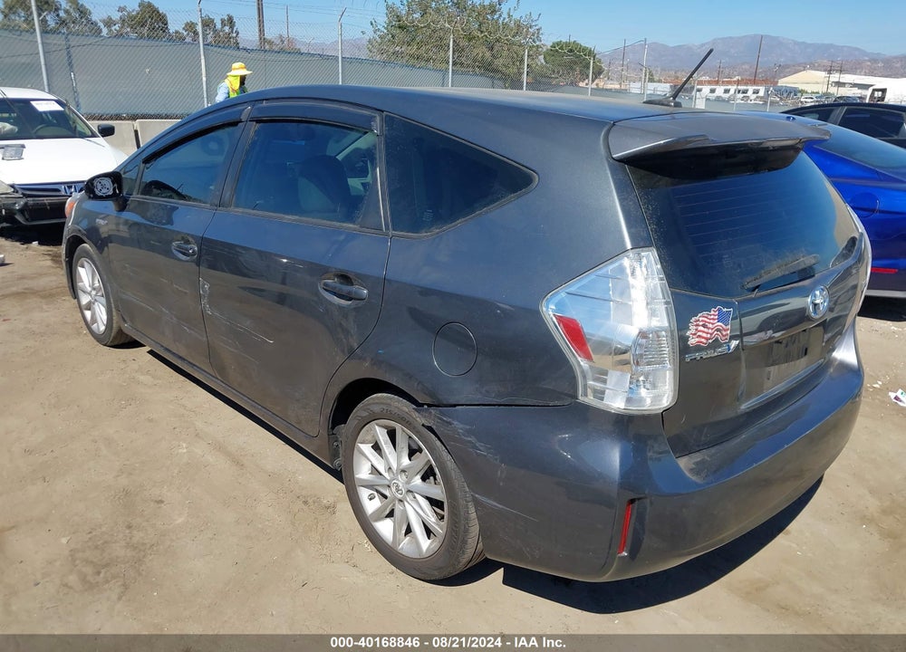 2012 TOYOTA PRIUS V FIVE VIN: JTDZN3EU9C3167580