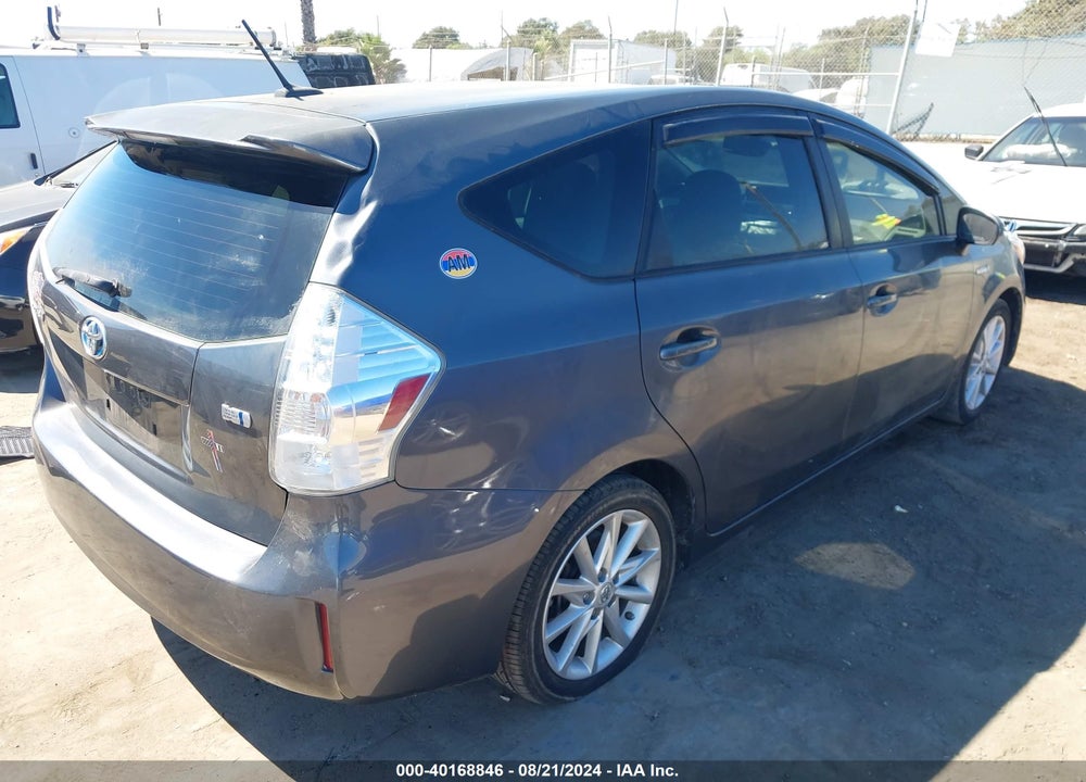 2012 TOYOTA PRIUS V FIVE VIN: JTDZN3EU9C3167580