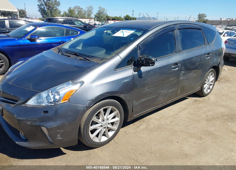 2012 TOYOTA PRIUS V FIVE VIN: JTDZN3EU9C3167580