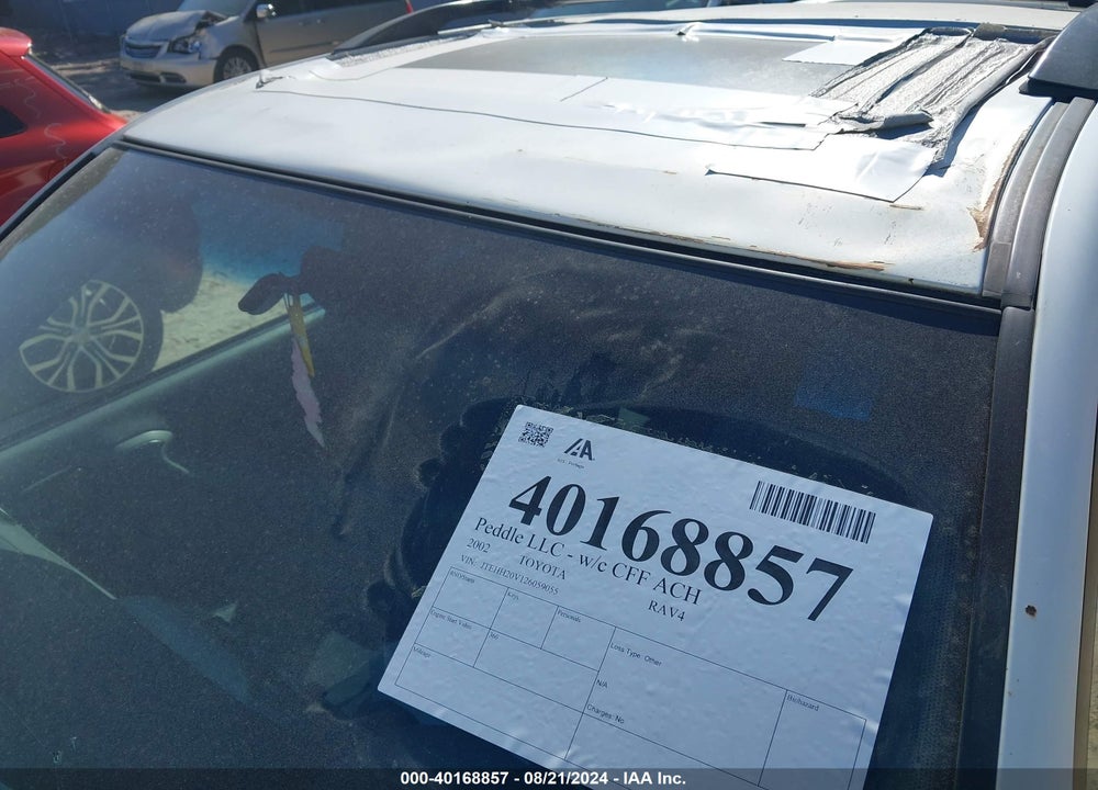 2002 TOYOTA RAV4 VIN: JTEHH20V126059055