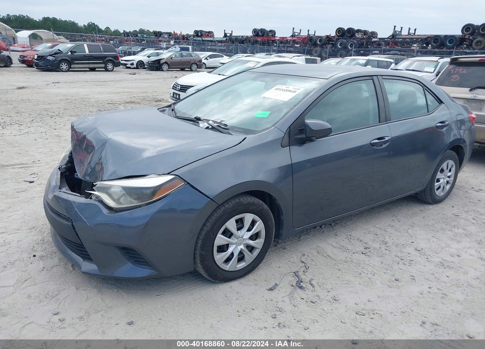 2015 TOYOTA COROLLA L VIN: 2T1BURHE5FC464921