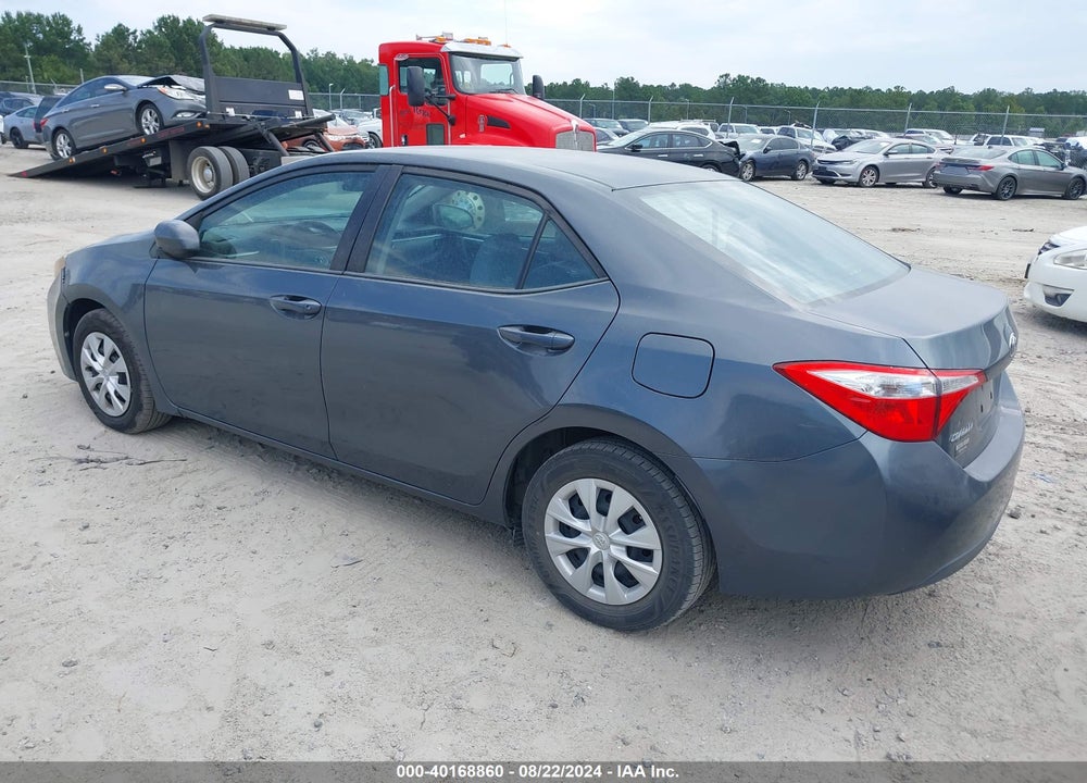 2015 TOYOTA COROLLA L VIN: 2T1BURHE5FC464921