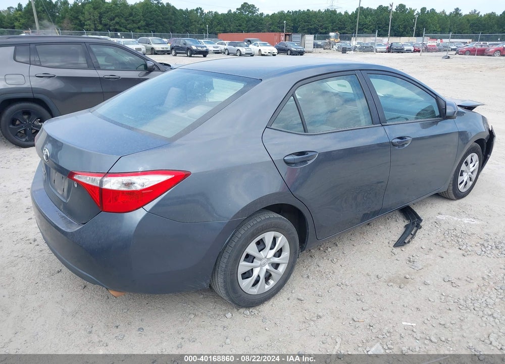 2015 TOYOTA COROLLA L VIN: 2T1BURHE5FC464921