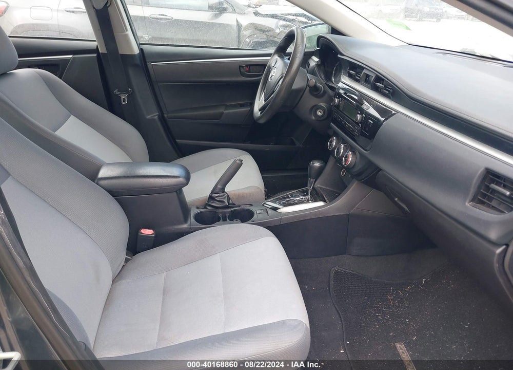 2015 TOYOTA COROLLA L VIN: 2T1BURHE5FC464921