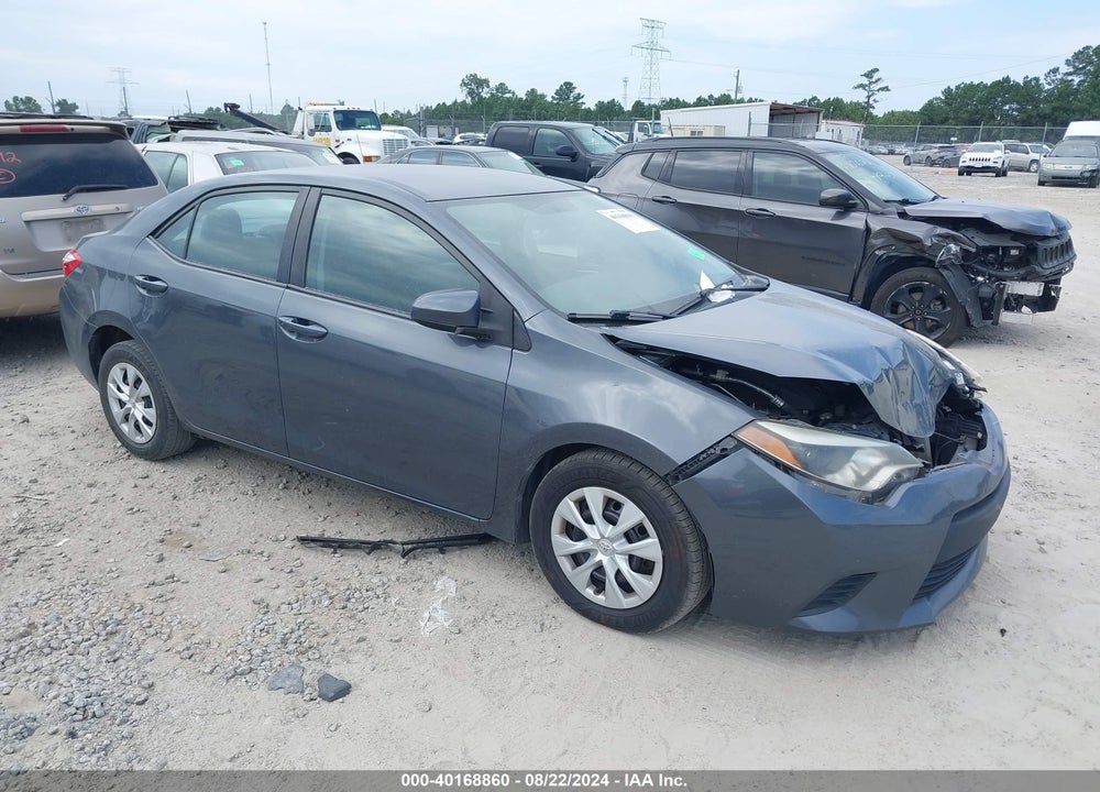 2015 TOYOTA COROLLA L VIN: 2T1BURHE5FC464921