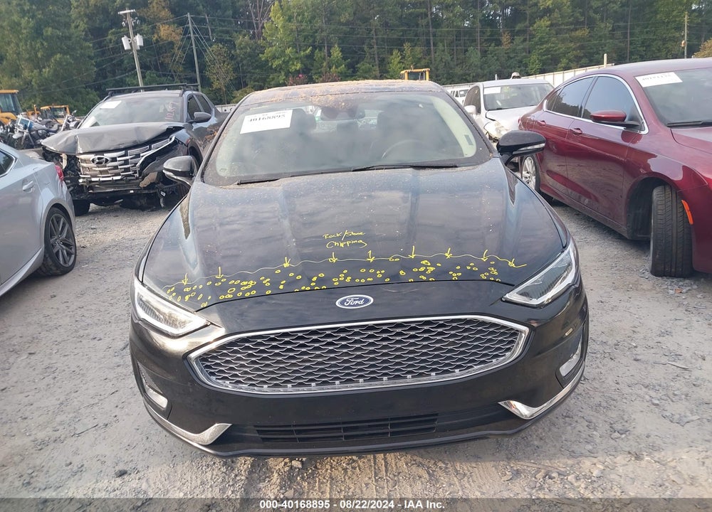 2020 FORD FUSION TITANIUM VIN: 3FA6P0D95LR175353