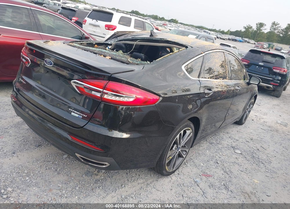 2020 FORD FUSION TITANIUM VIN: 3FA6P0D95LR175353