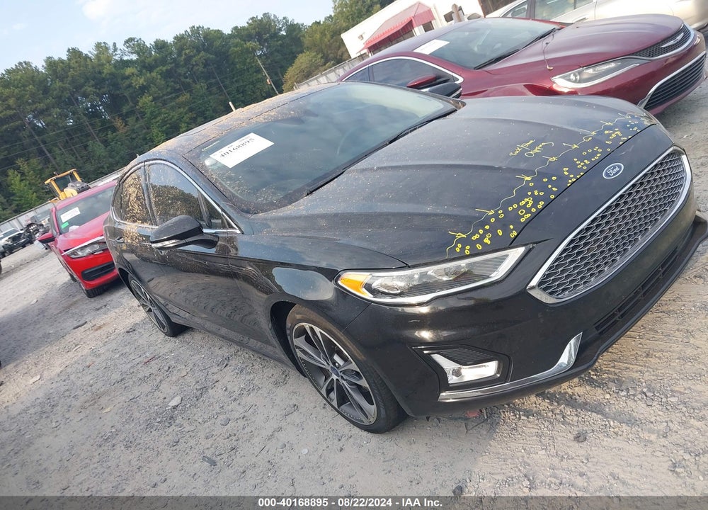 2020 FORD FUSION TITANIUM VIN: 3FA6P0D95LR175353