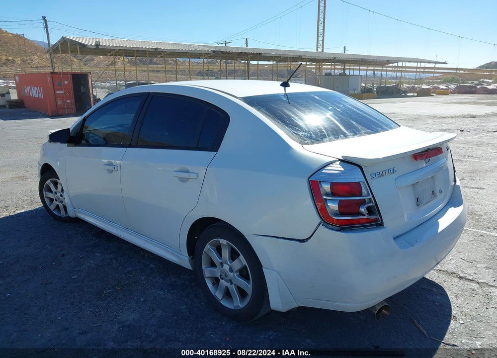 2011 NISSAN SENTRA 2.0SR VIN: 3N1AB6AP3BL665402