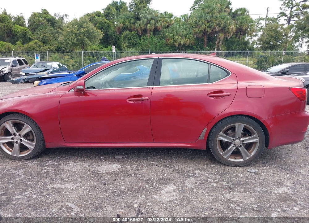 2011 LEXUS IS 250 VIN: JTHBF5C22B5154697