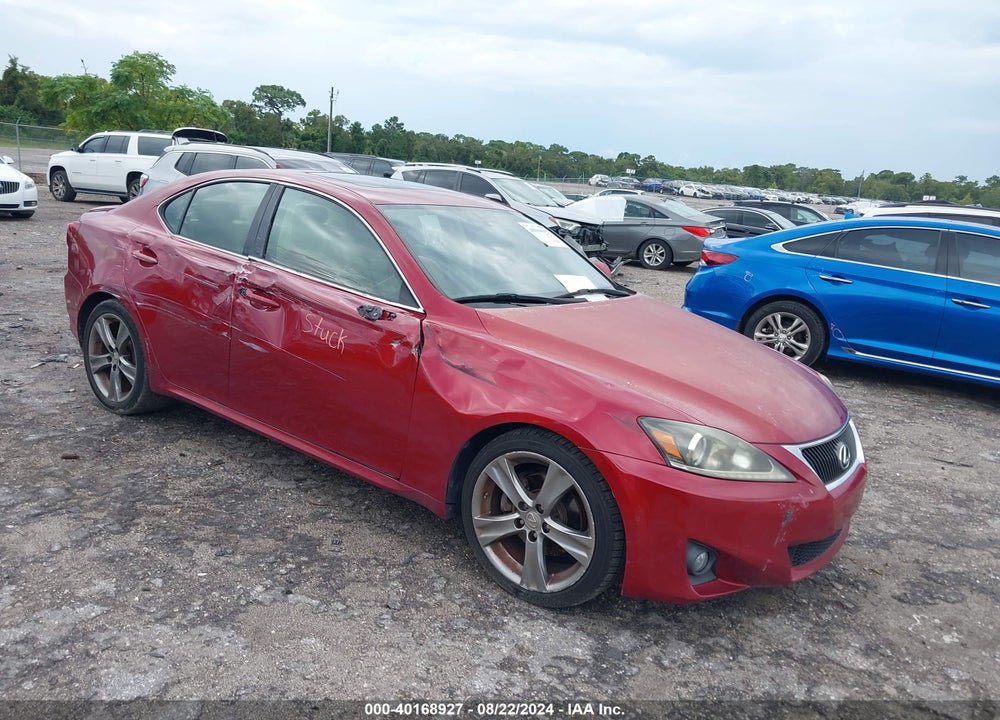 2011 LEXUS IS 250 VIN: JTHBF5C22B5154697