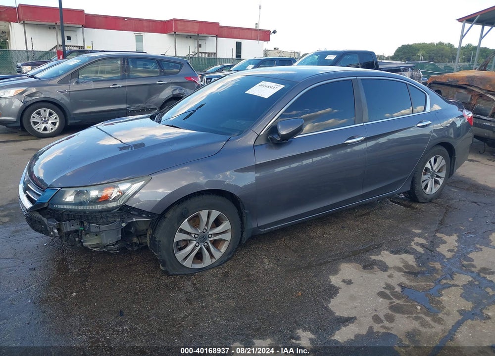 2014 HONDA ACCORD LX VIN: 1HGCR2F30EA026049