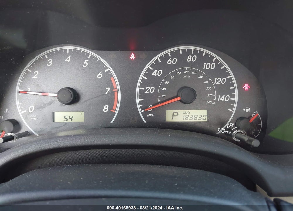2011 TOYOTA COROLLA LE VIN: 2T1BU4EE0BC715684