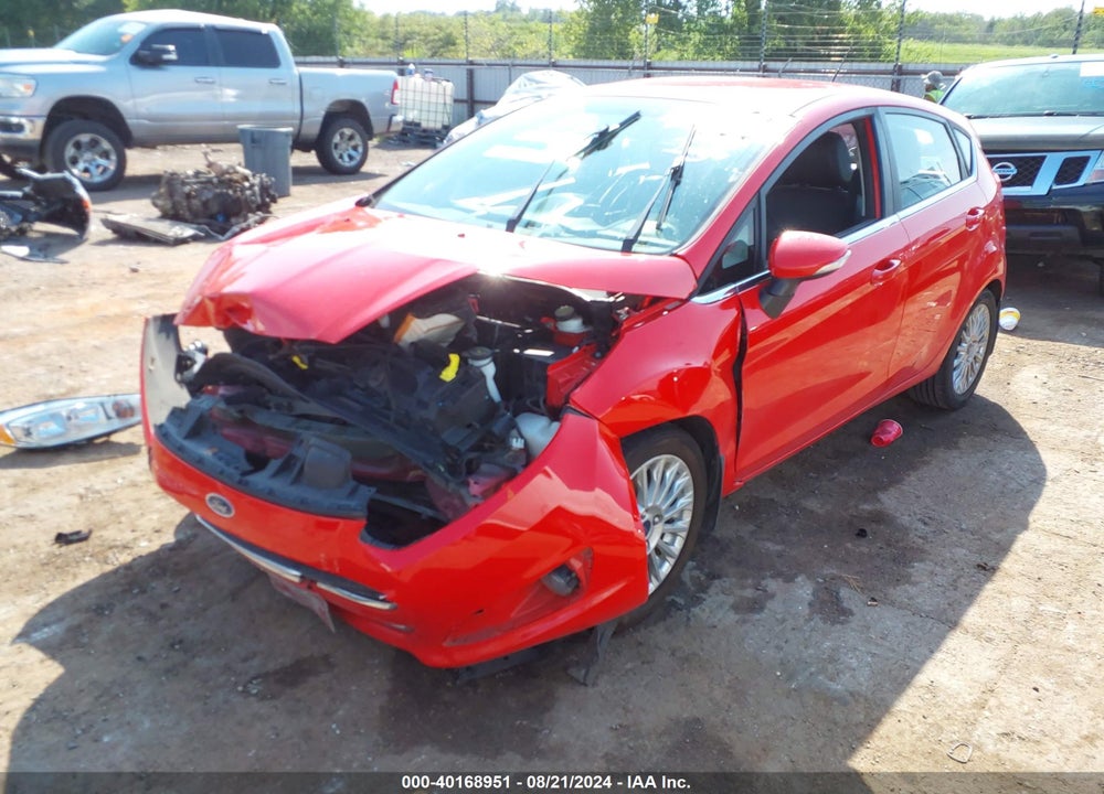 2014 FORD FIESTA TITANIUM VIN: 3FADP4FJ3EM211157