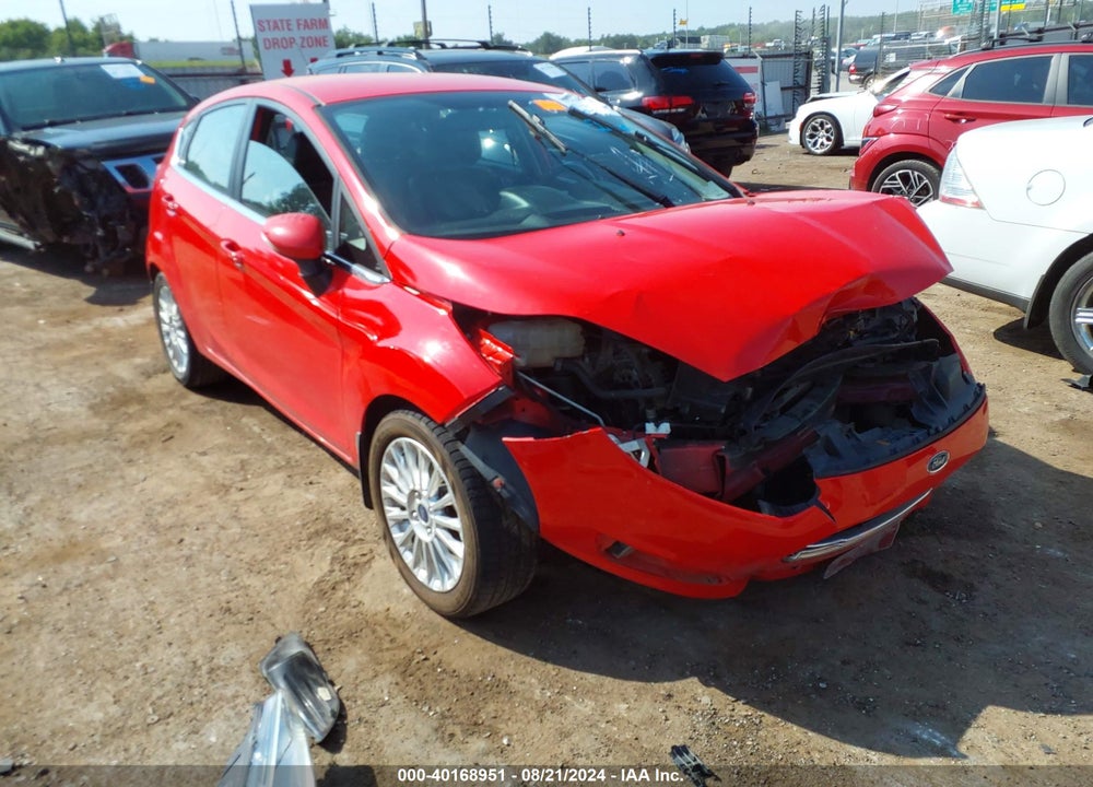 2014 FORD FIESTA TITANIUM VIN: 3FADP4FJ3EM211157